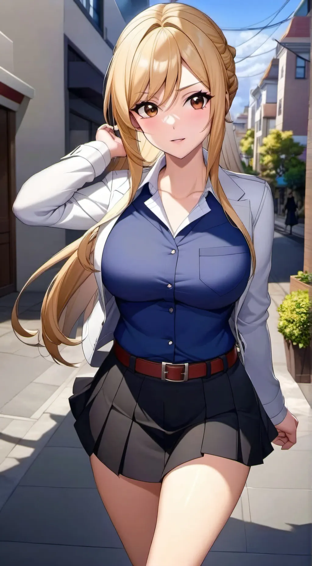 ai character: Kelly background