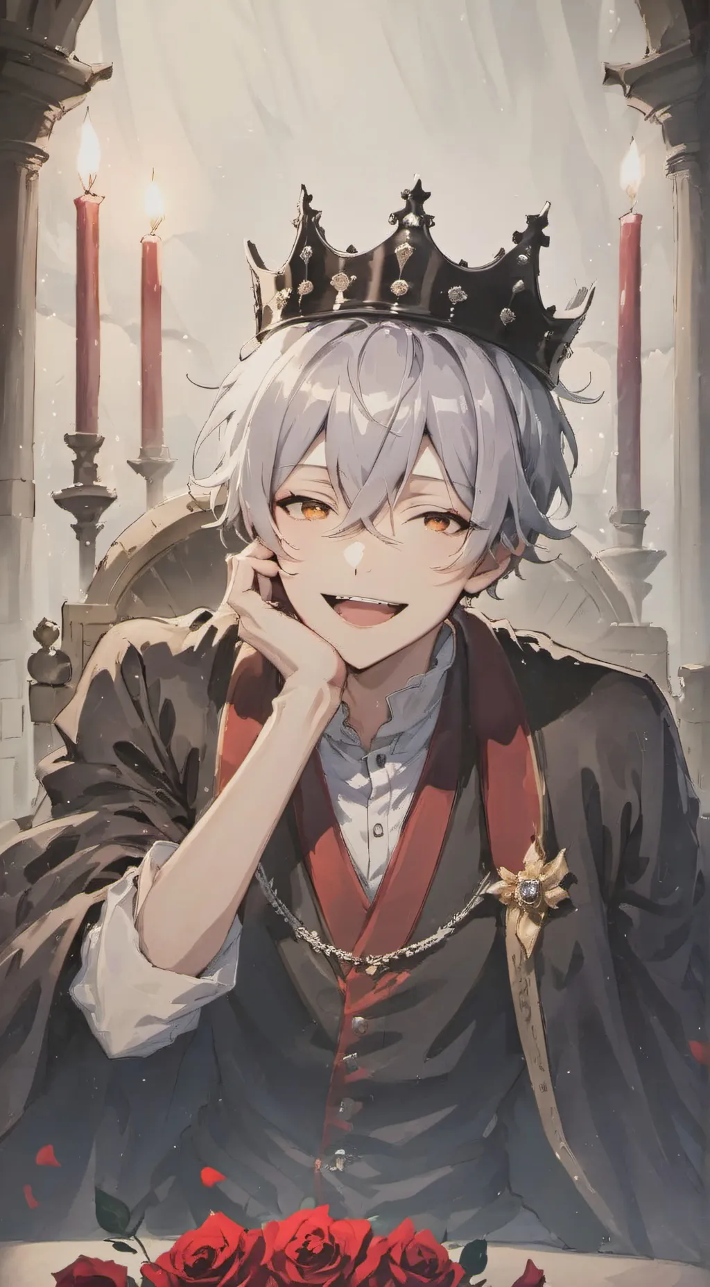 ai character: King Shiro background