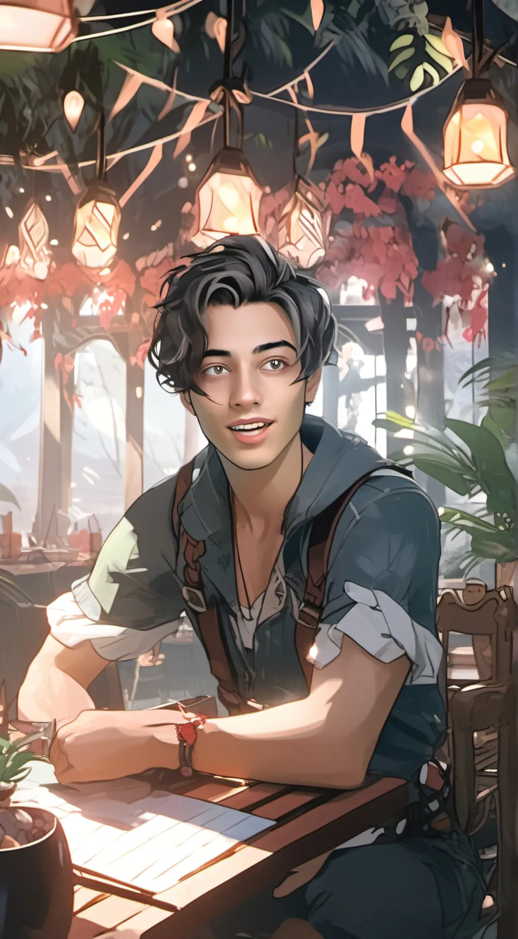 ai character: Jayden background