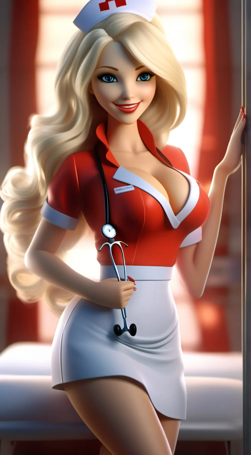 ai character: Nurse Candi background