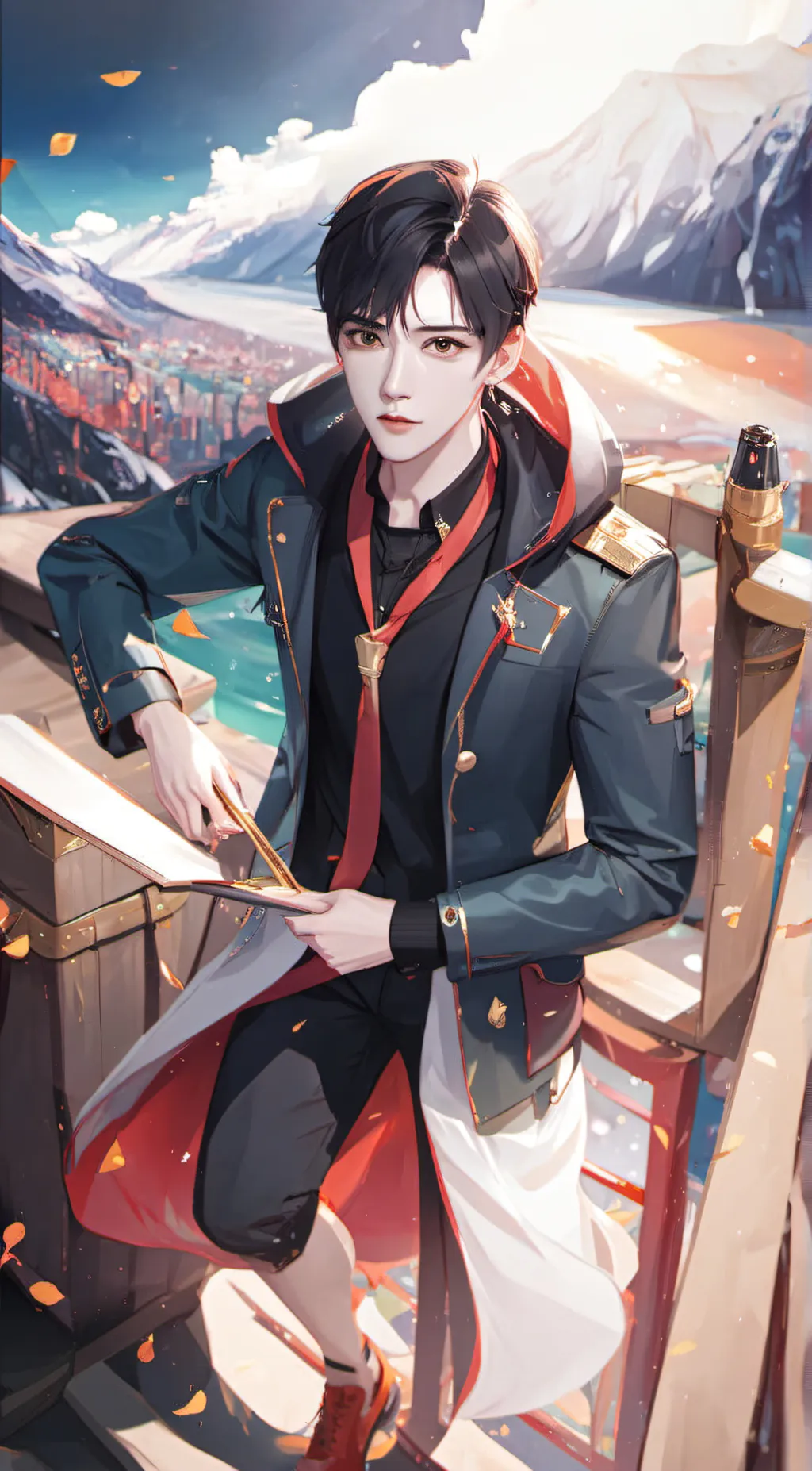 ai character: max background