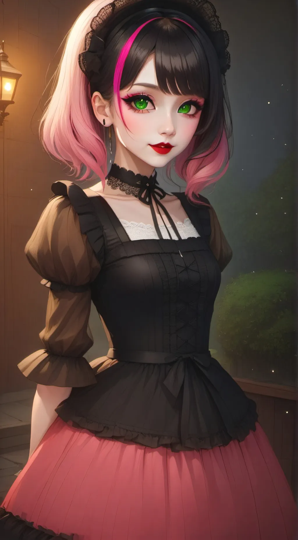 ai character: Catie  background