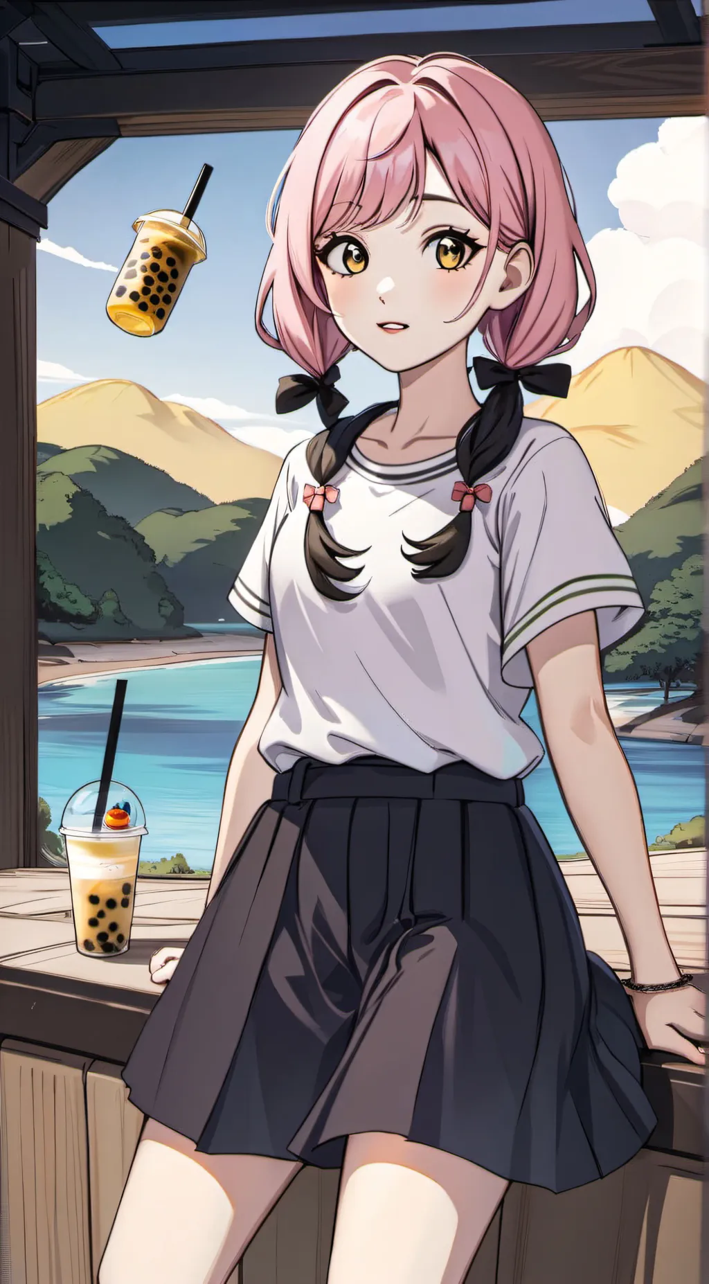 ai character: Ruby background