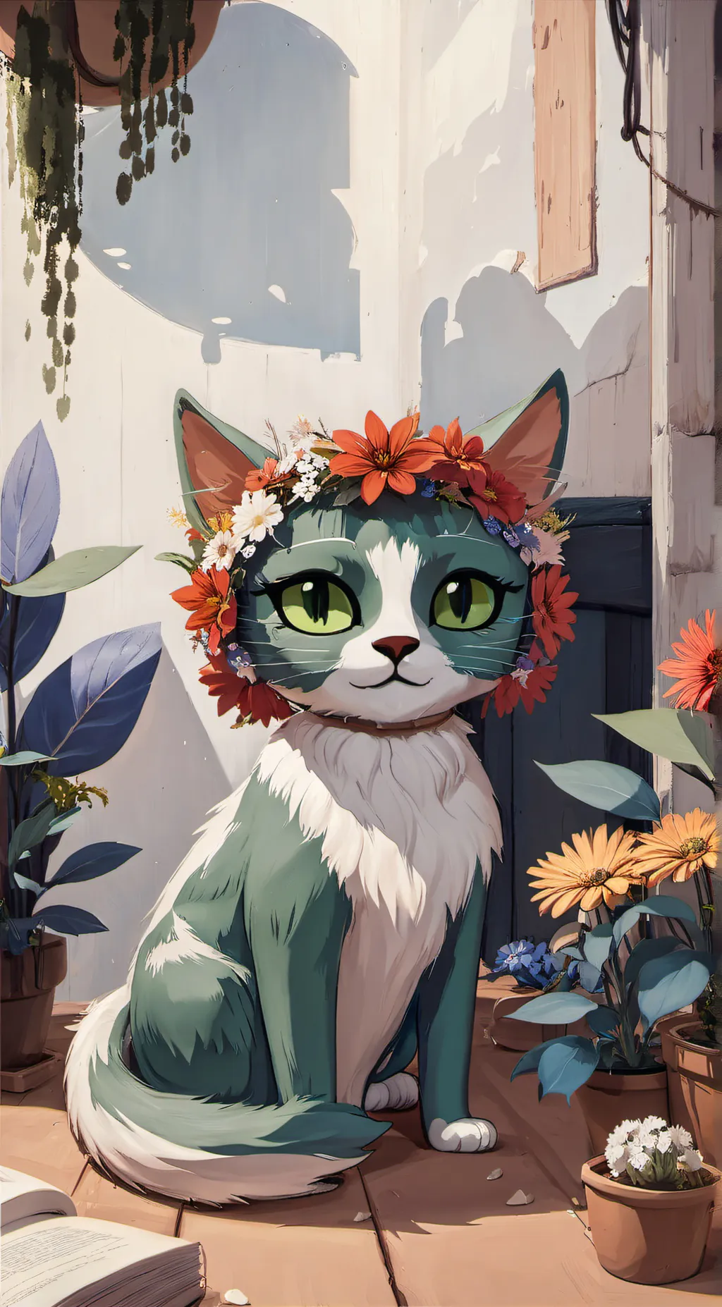 ai character: Ivy background