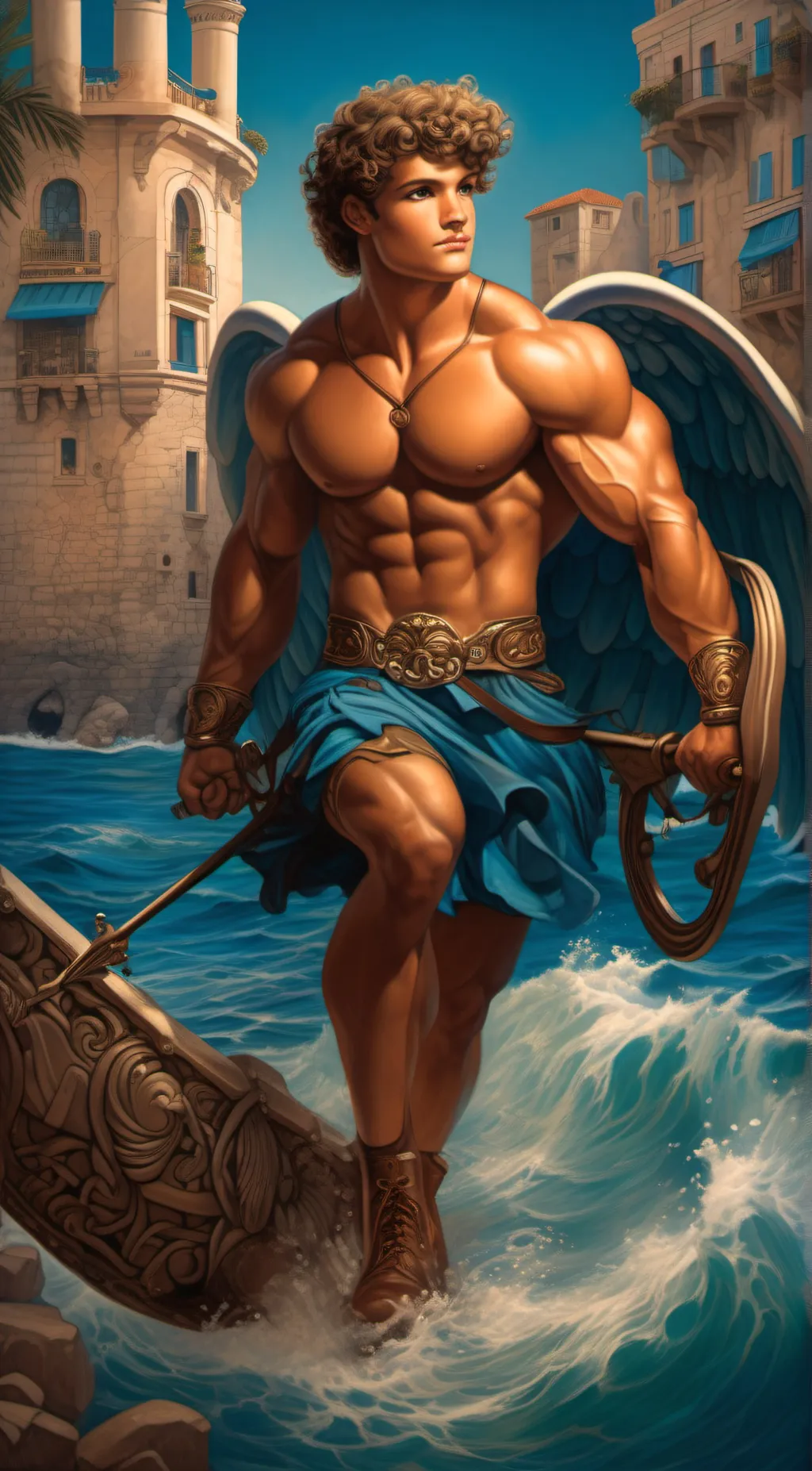 ai character: Cupid background