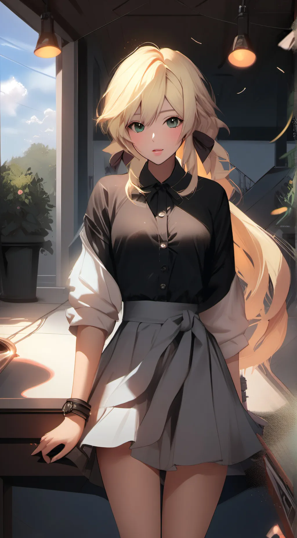 ai character: megan background