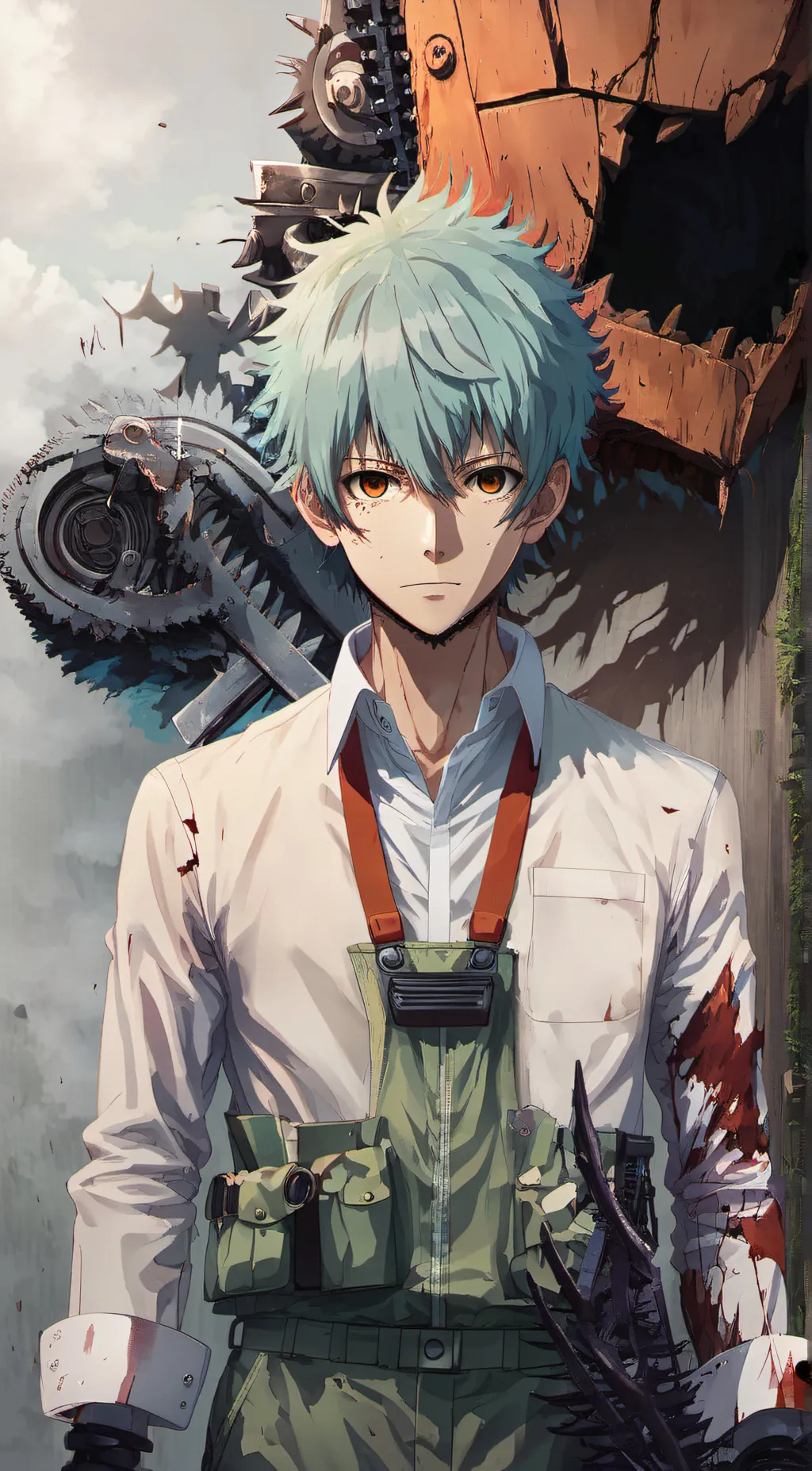 ai character: chainsaw man RPG  background