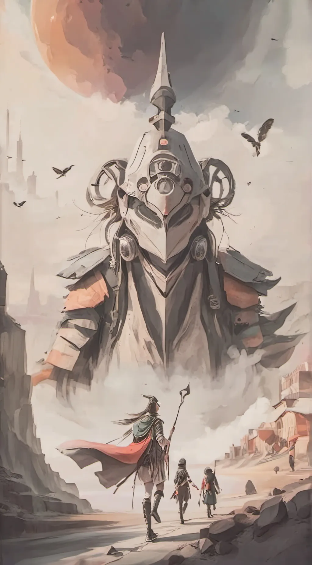 ai character: It’s a story background