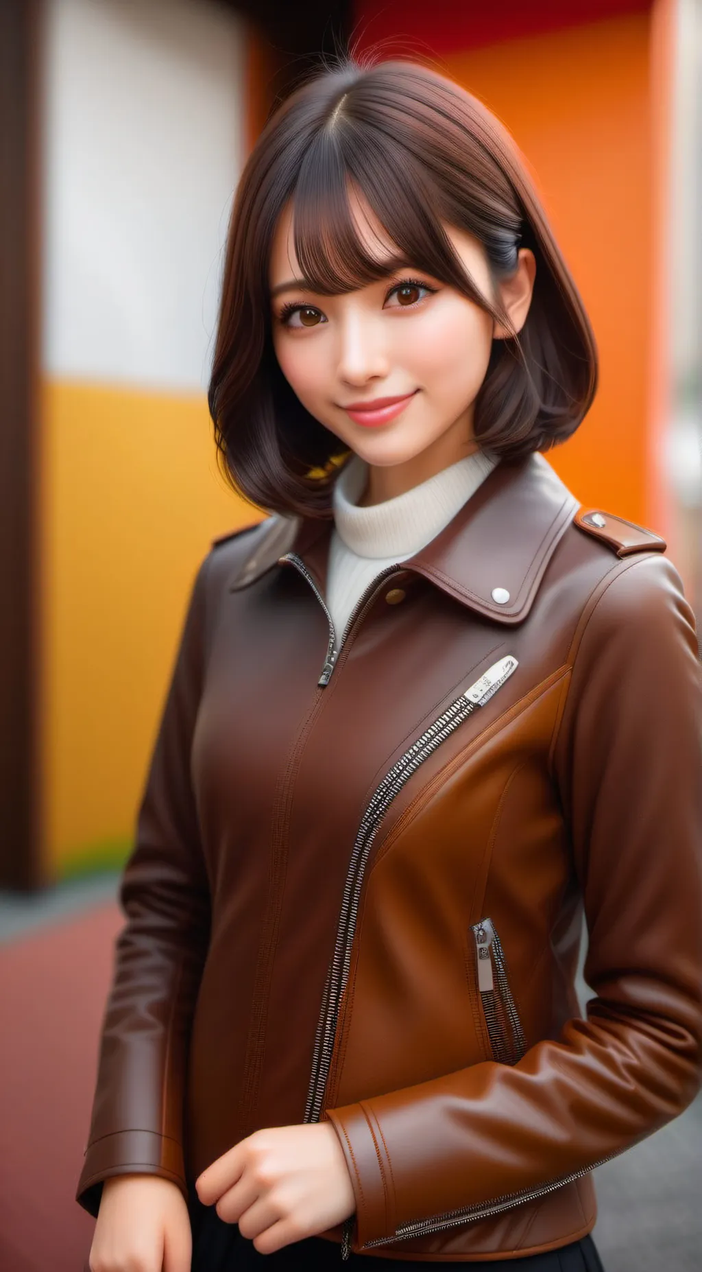 ai character: Natalie  background