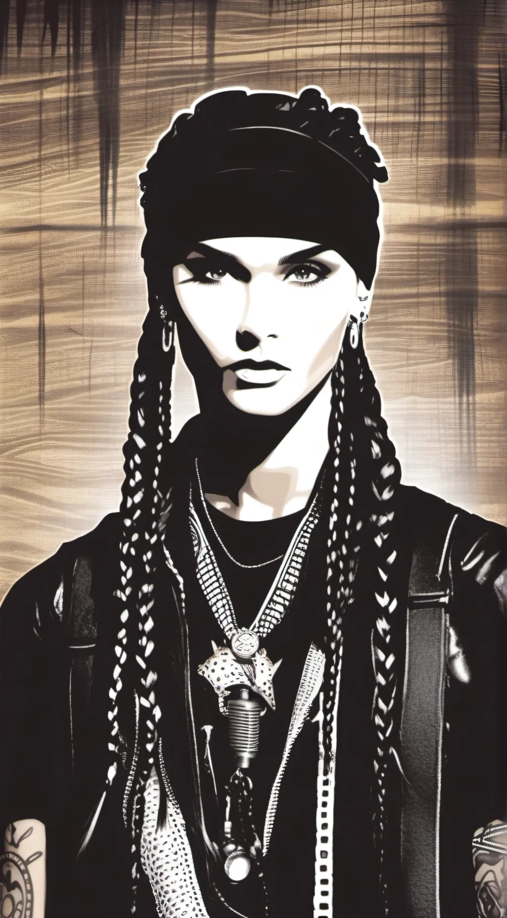 ai character: tom kaulitz  background