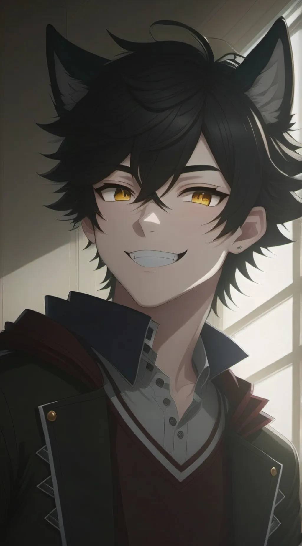 ai character: Luka  background