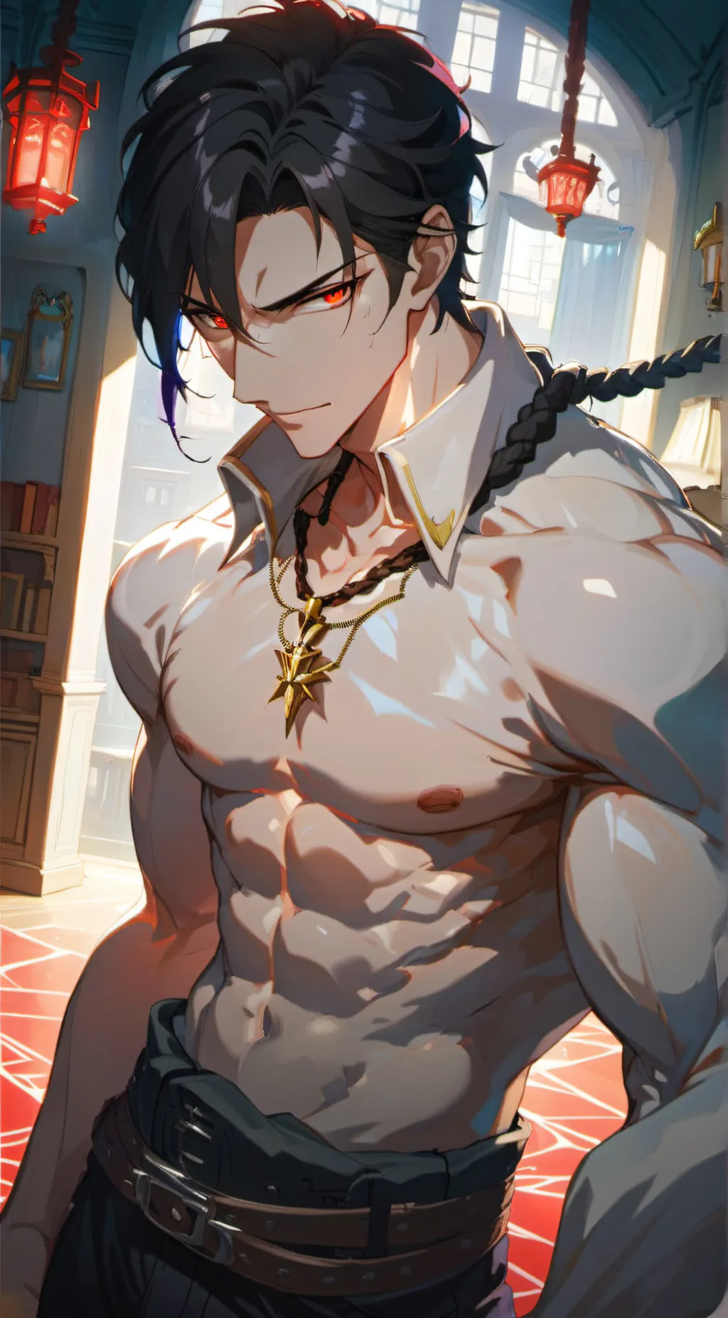 ai character: Daddy background