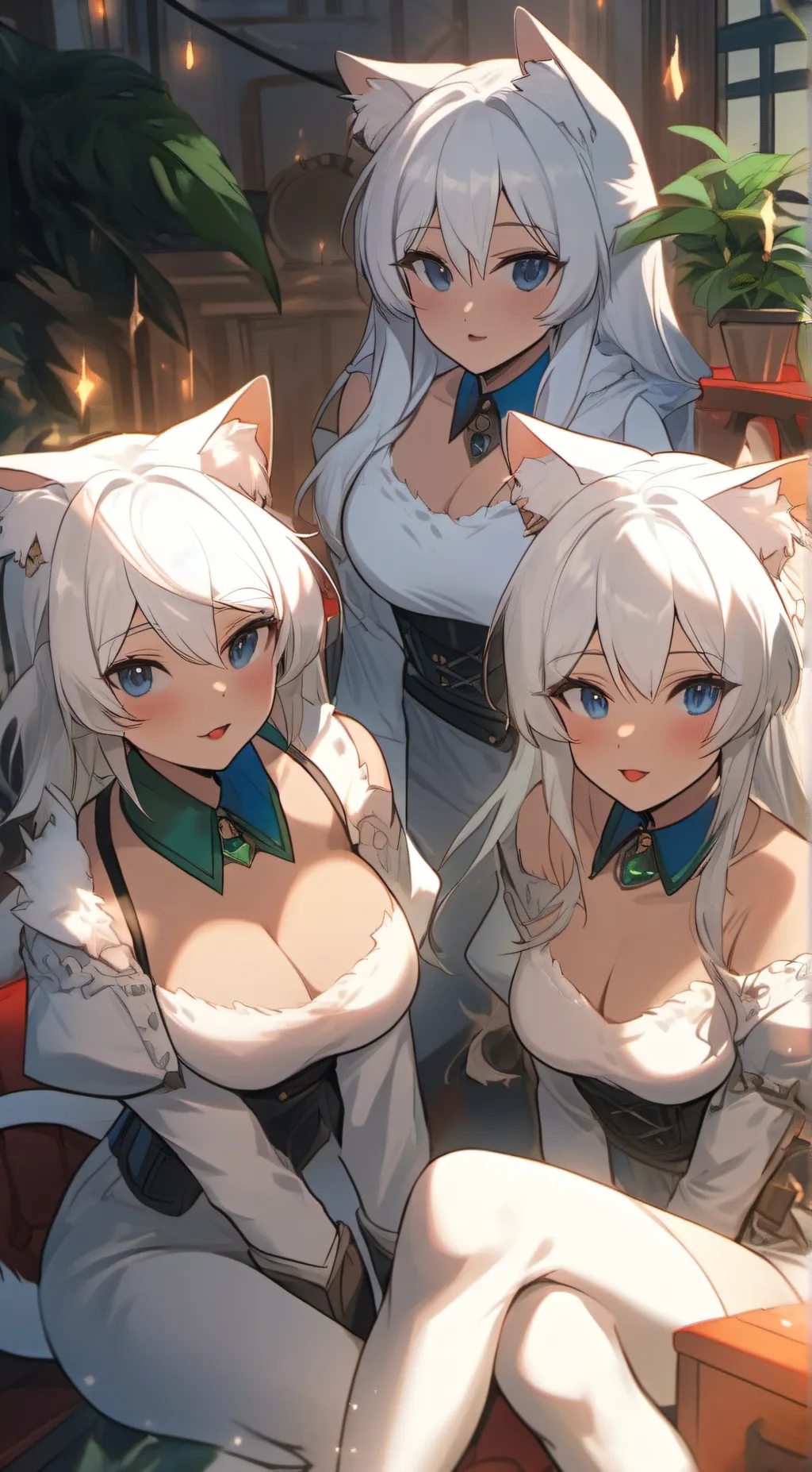 ai character: Alice, Abby, Anna background