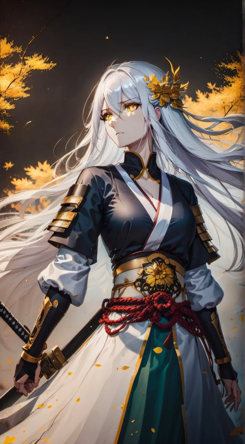 ai character: Kaede background