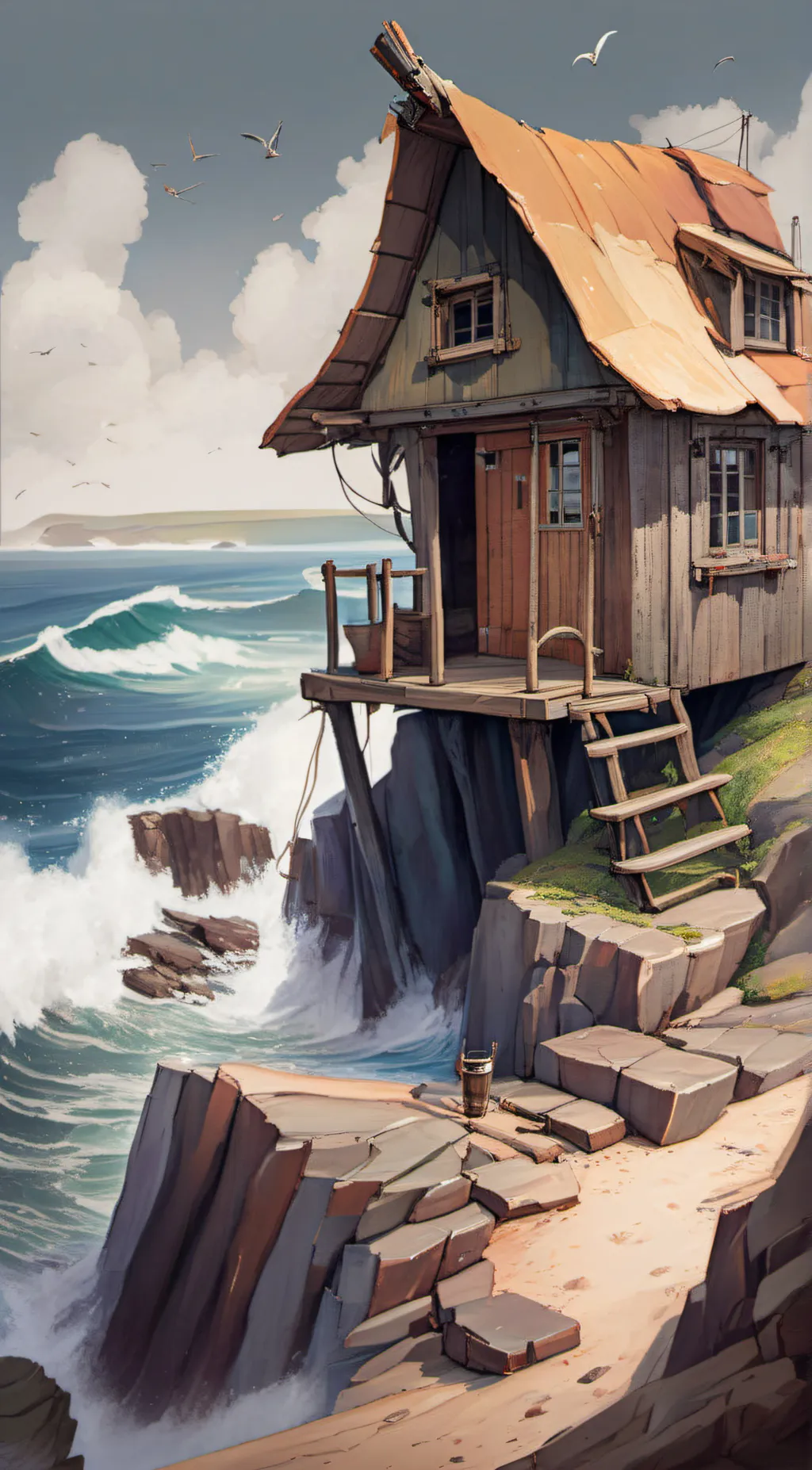 Talkie AI - Chat with Old Man by the Sea