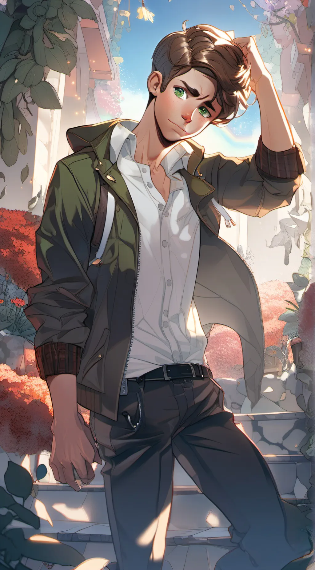 ai character: Liam background