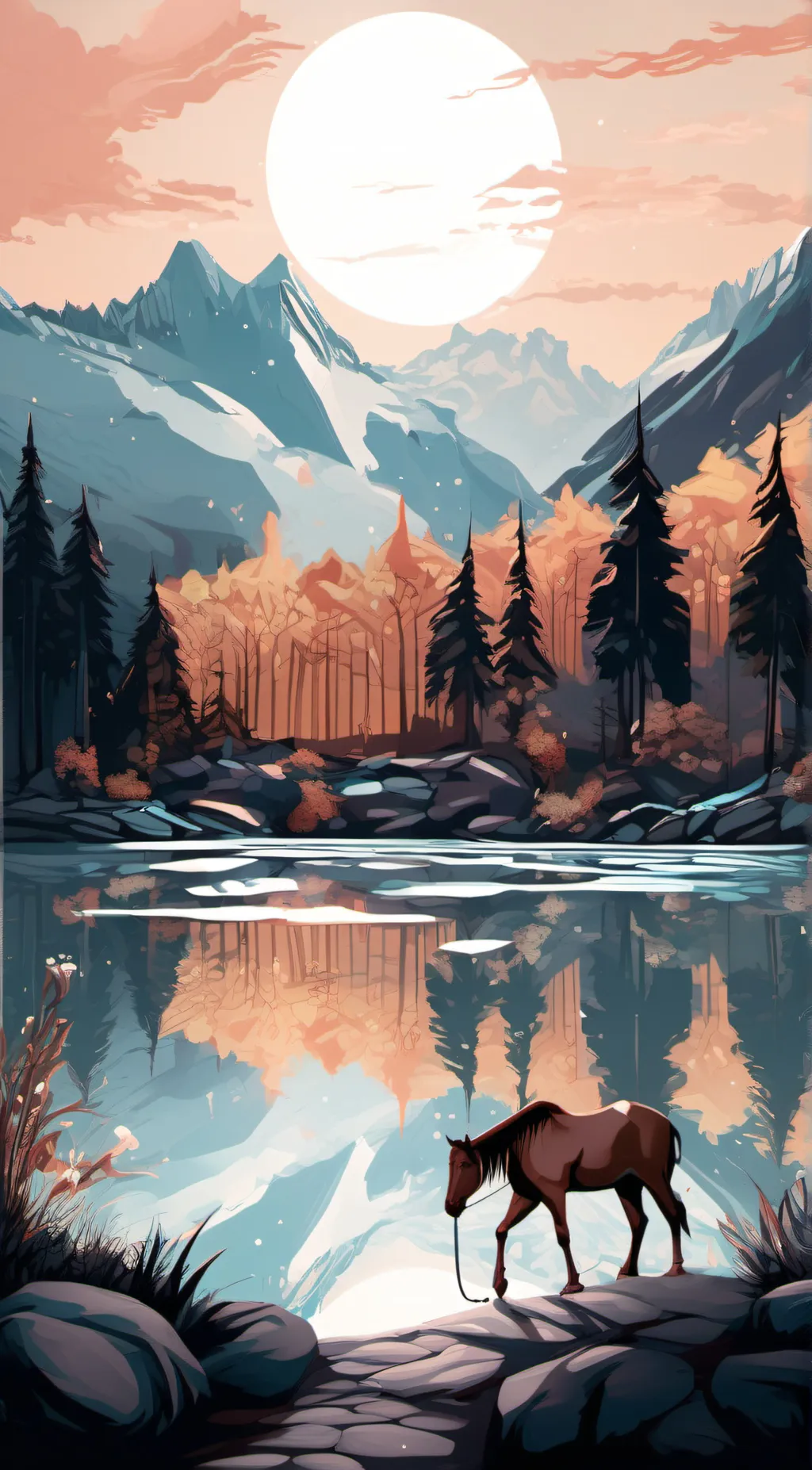 ai character: amilia  background