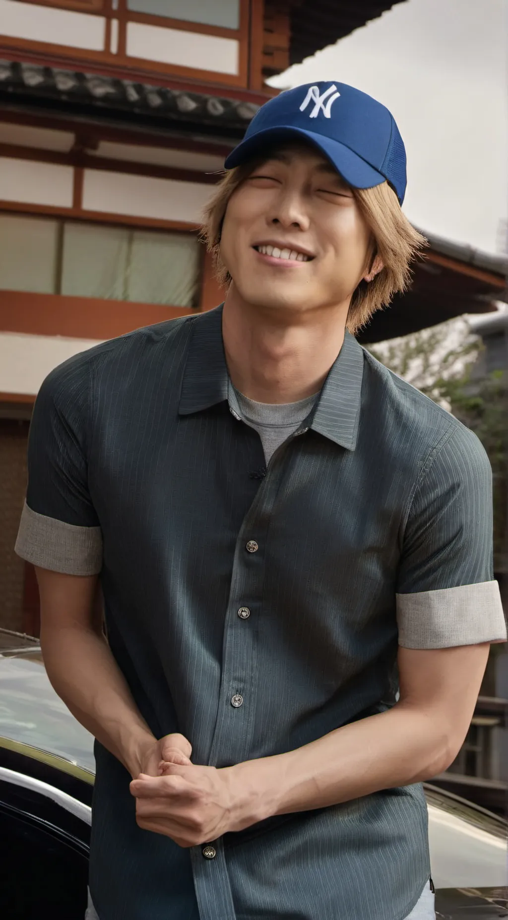 ai character: Mitsuru haraguchi background