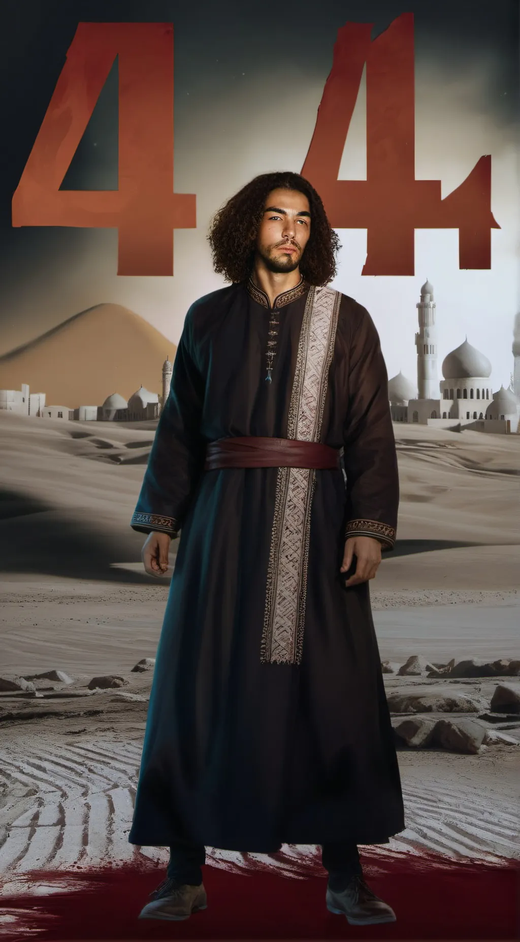 ai character: dd osama notti  background