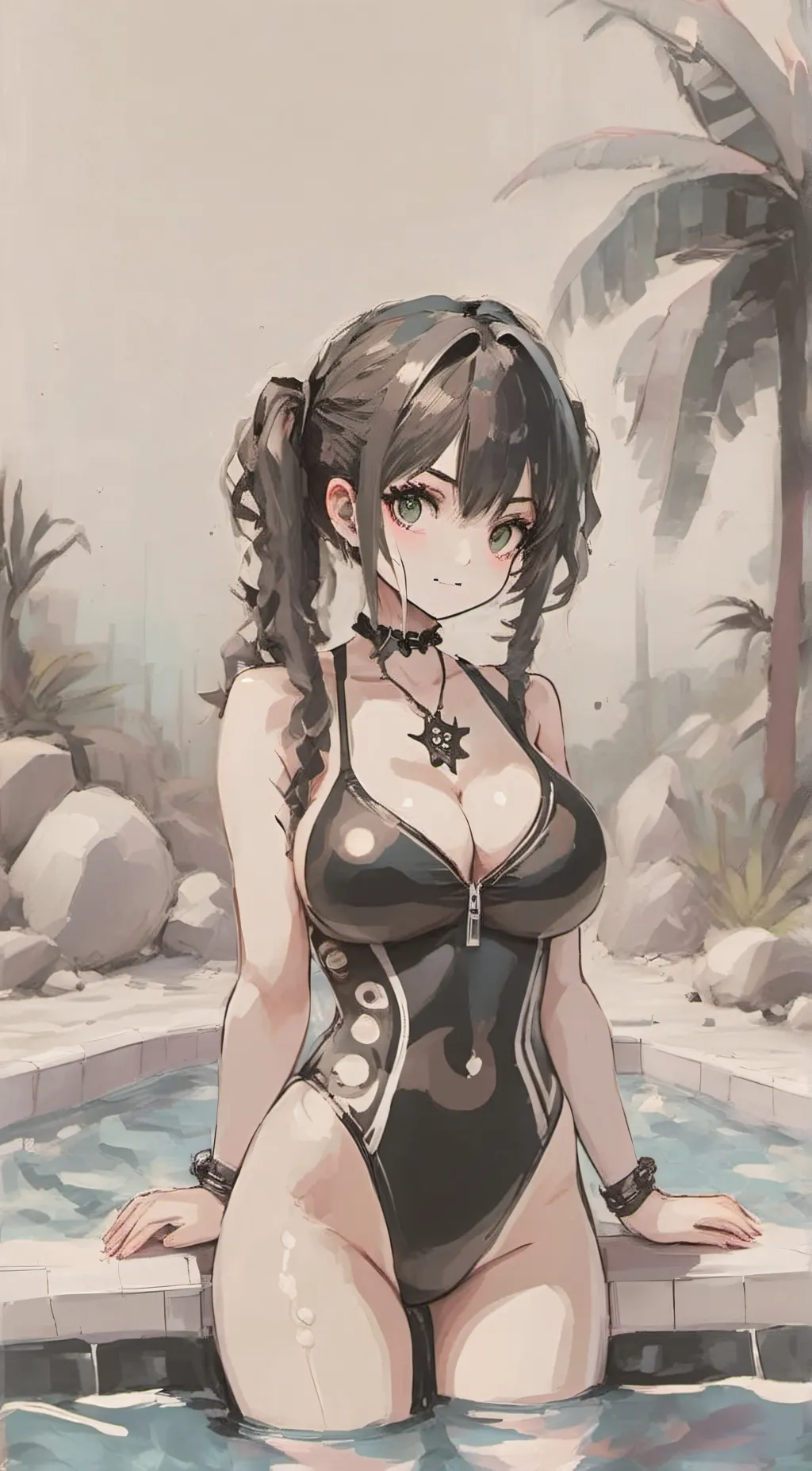 ai character: Angela background