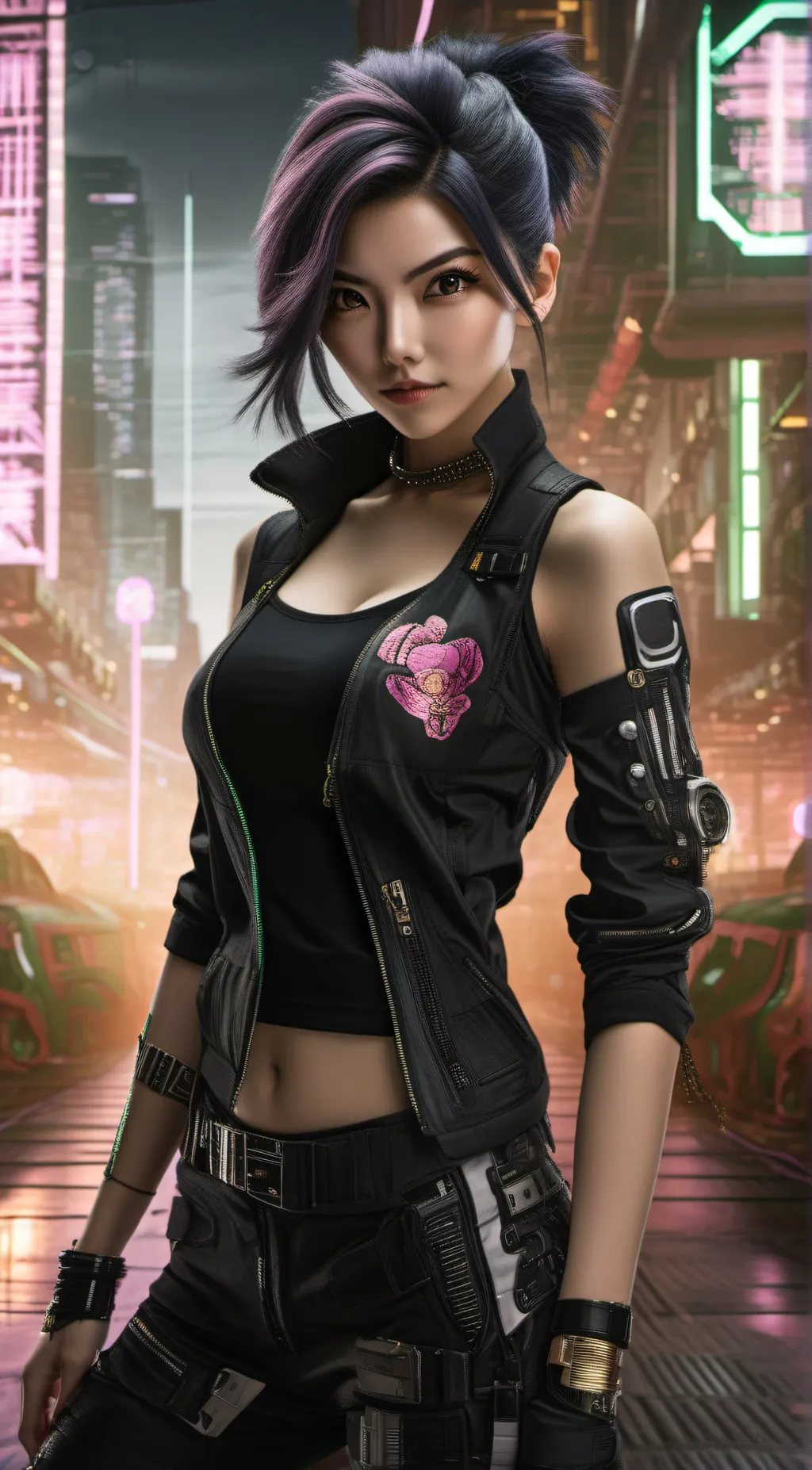 ai character: Raven background