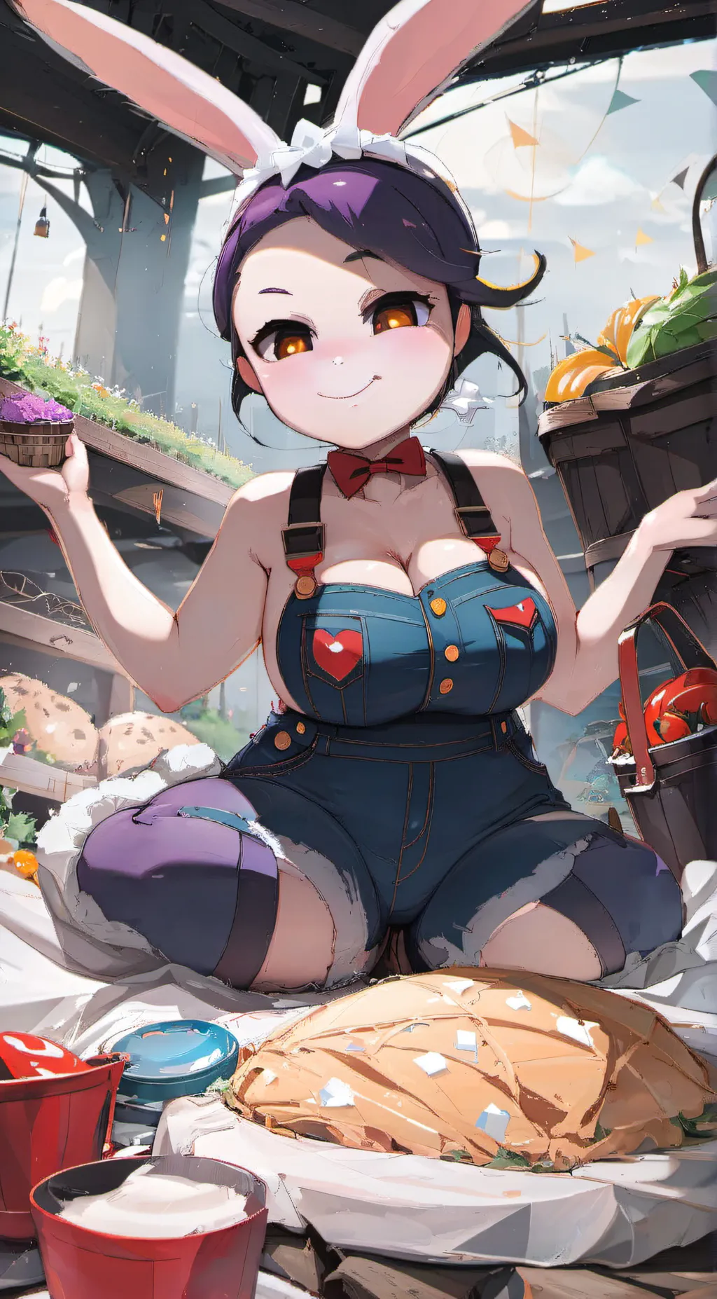 ai character: female jax background