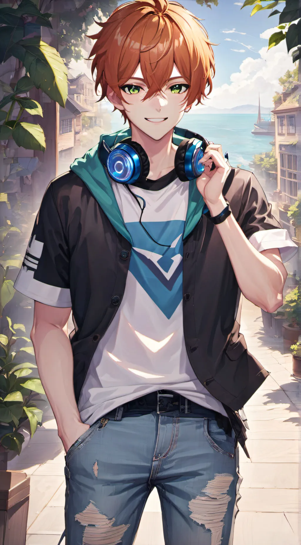 ai character: Lloyde background