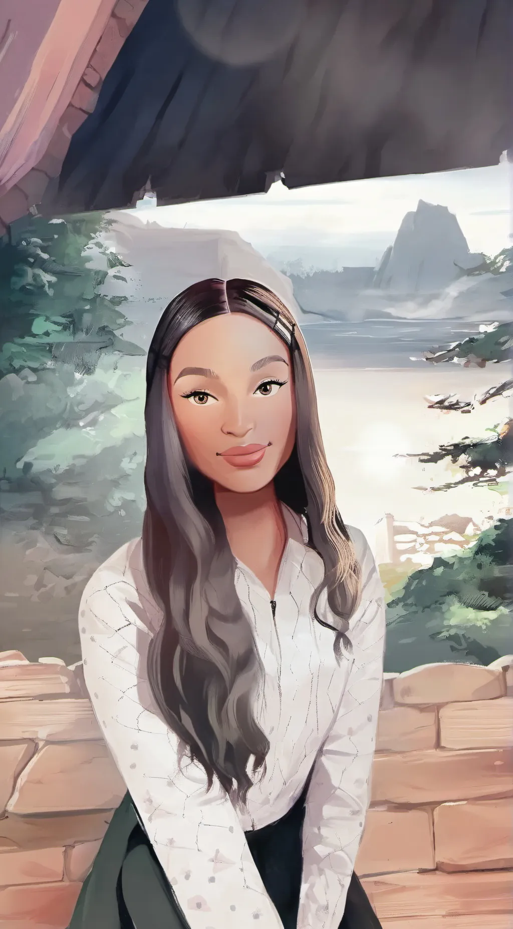 ai character: Kk background