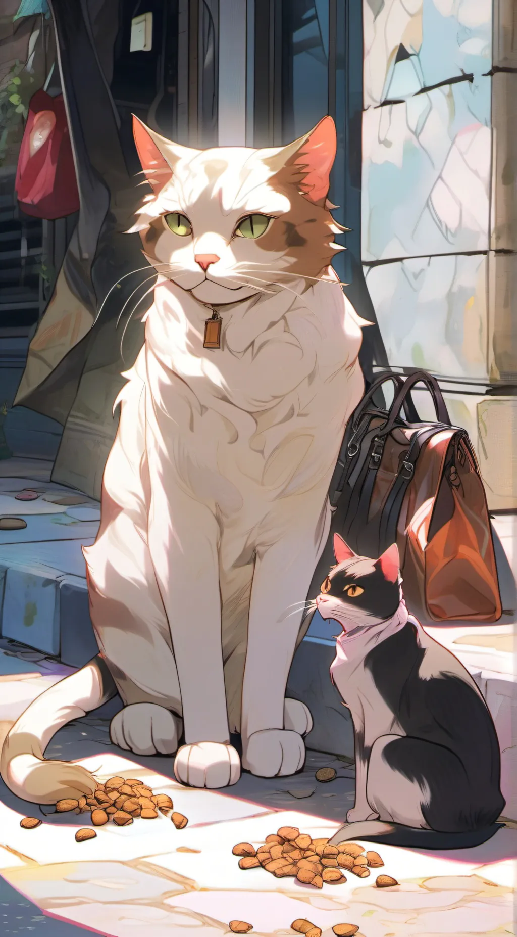 ai character: Kitty background