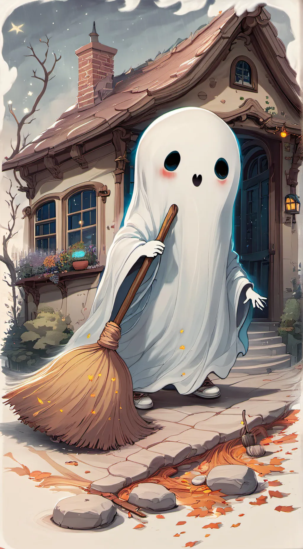 ai character: Miffy background