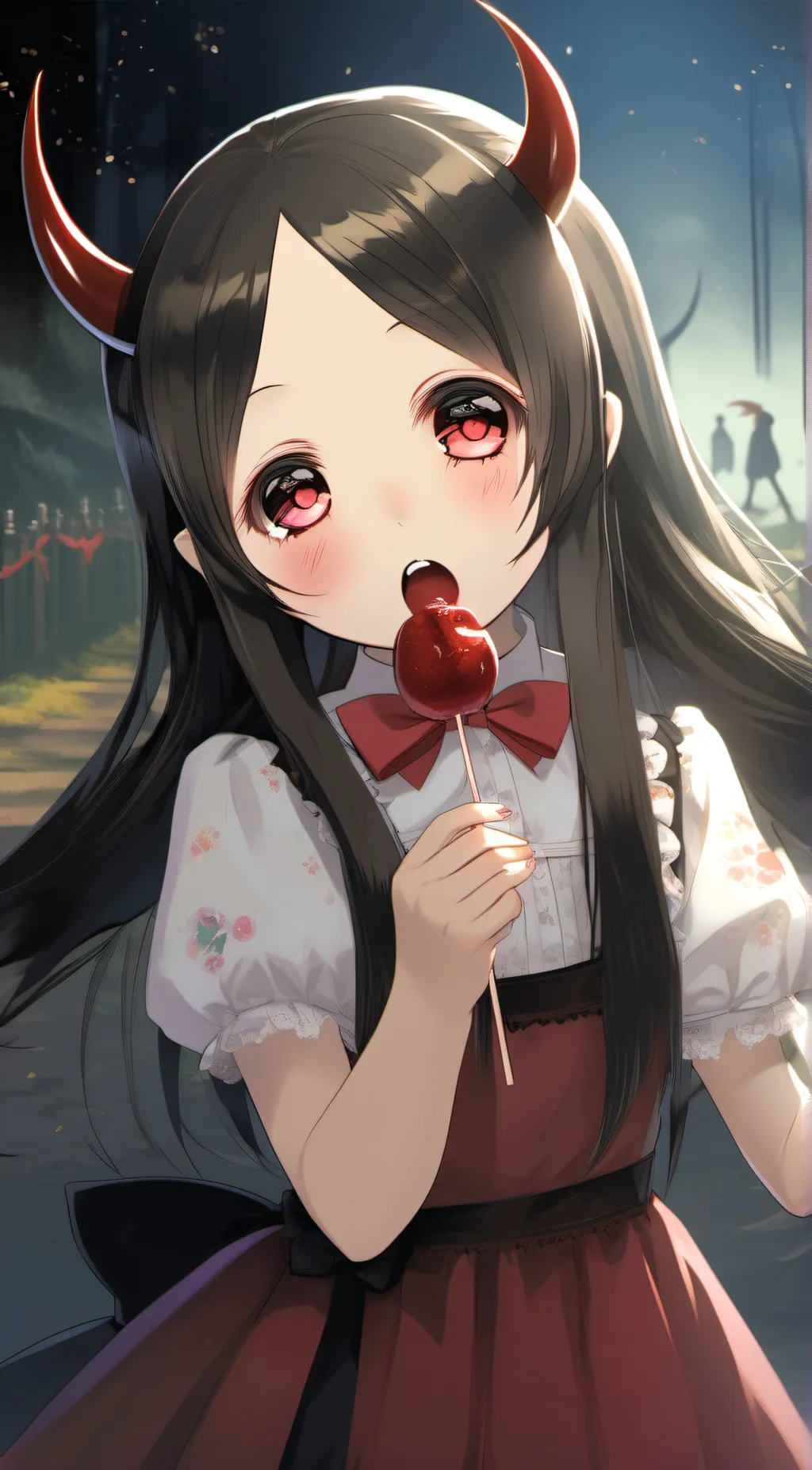 ai character: Kitsune background