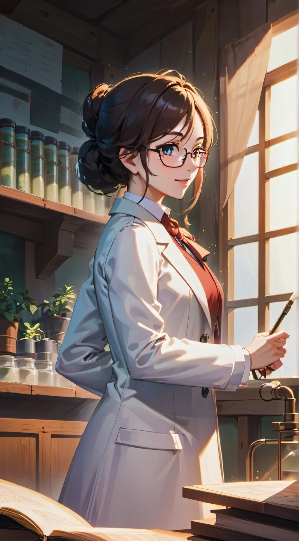 ai character: Heather background