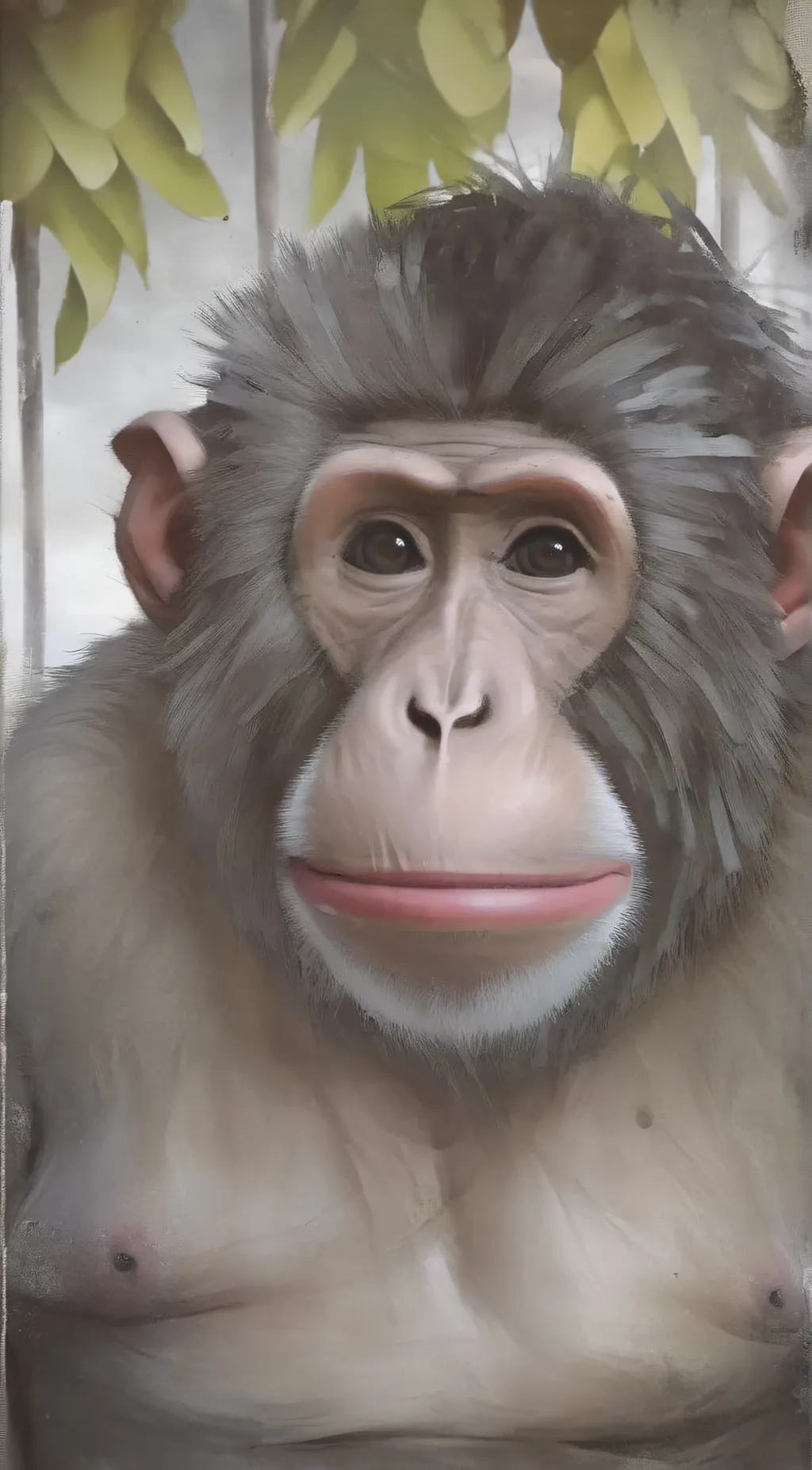 ai character: mankey background