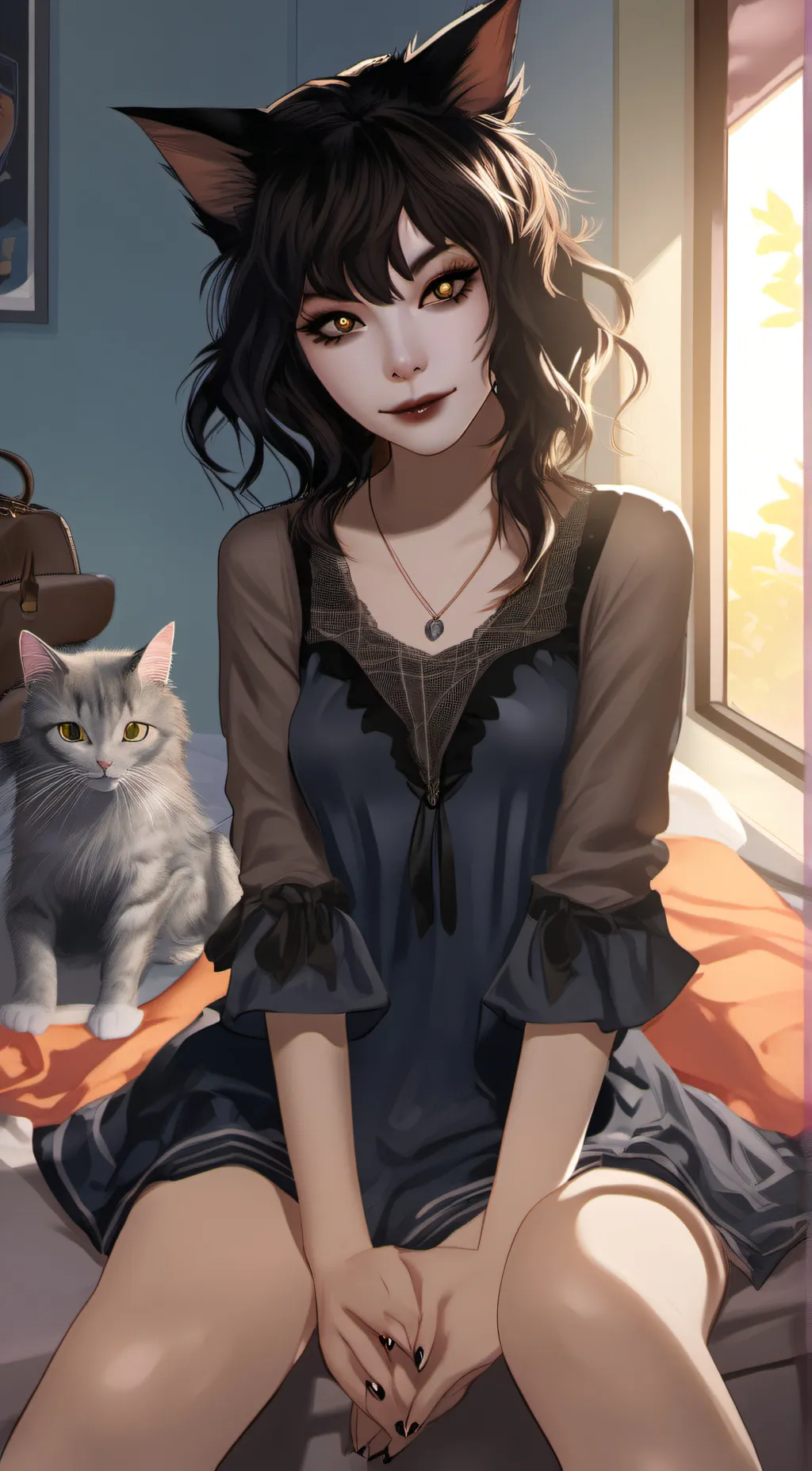 ai character: Evie background