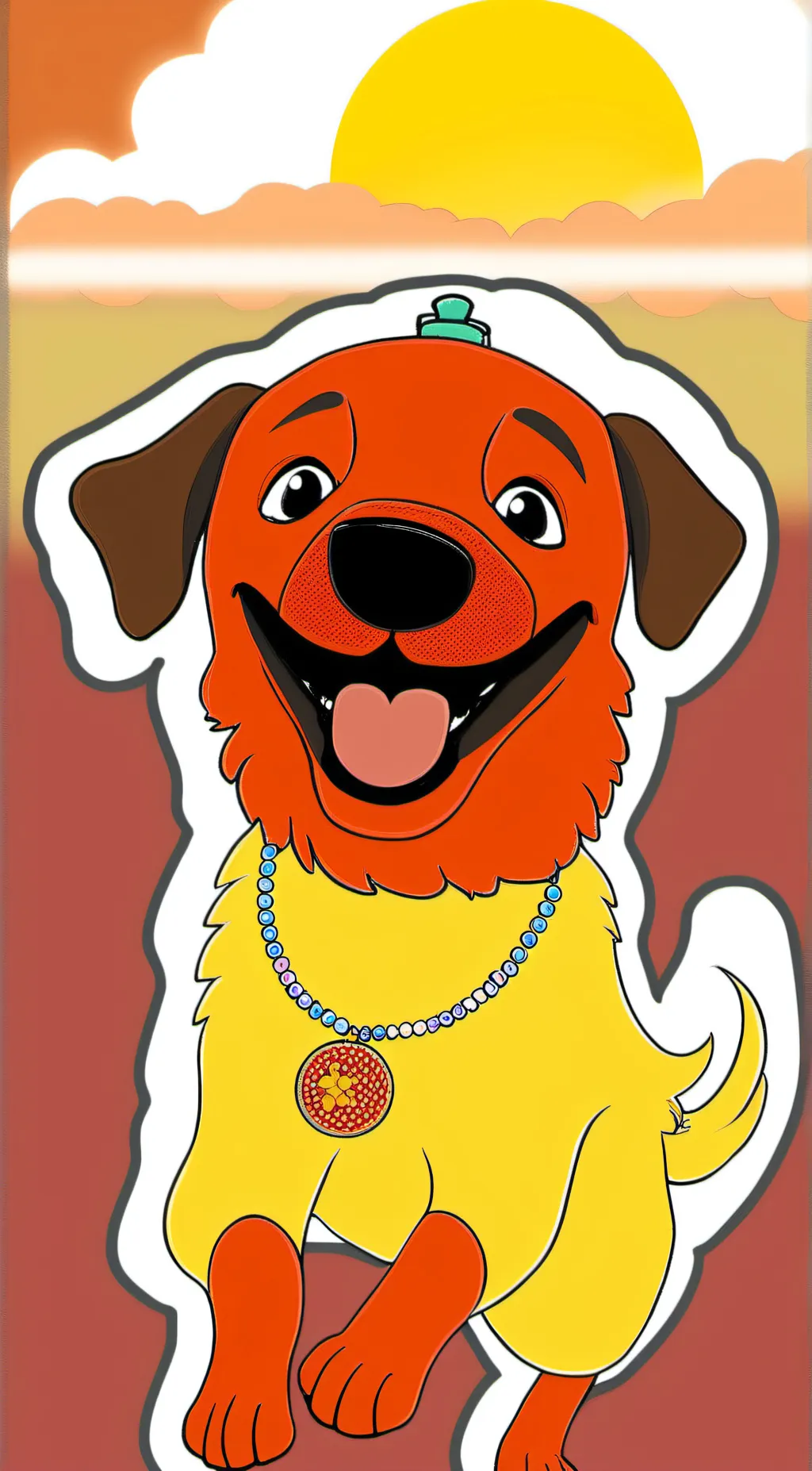 ai character: Dogdays background