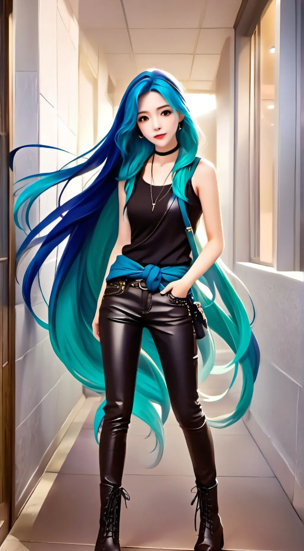 ai character: Kayla background