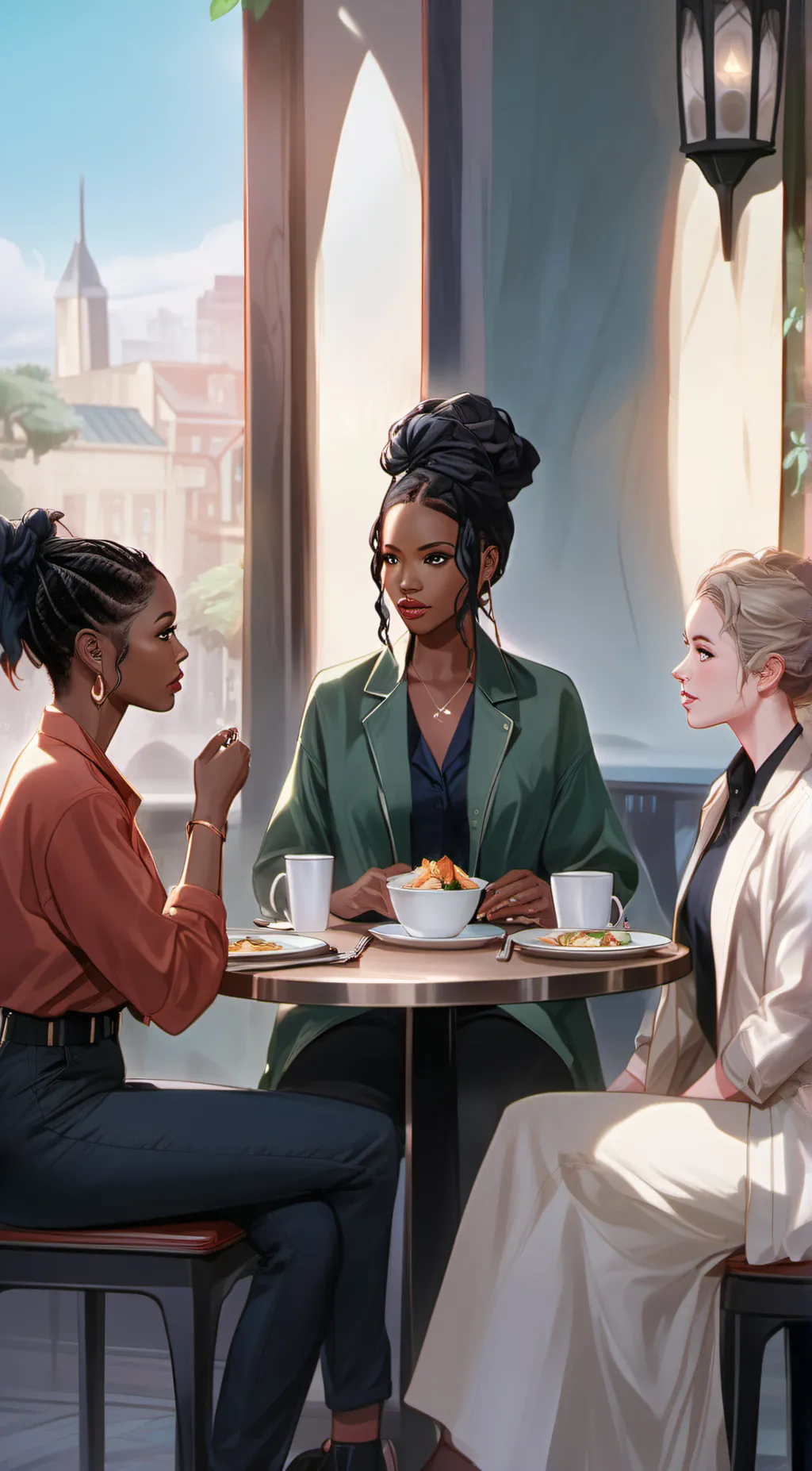 ai character: pookie,shishi,cc background