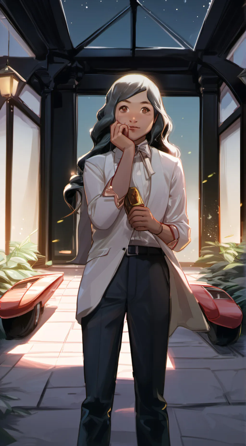 ai character: iyana  background