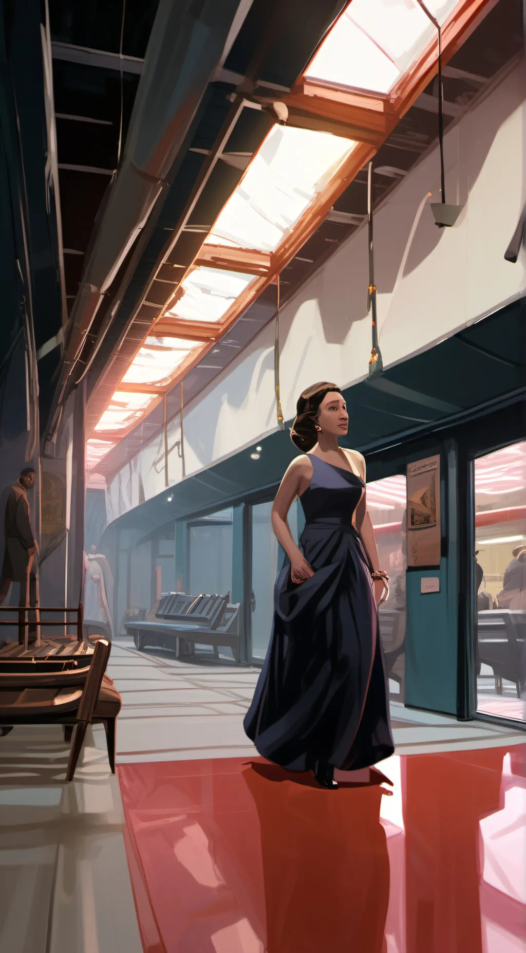 ai character: Elizabeth  background