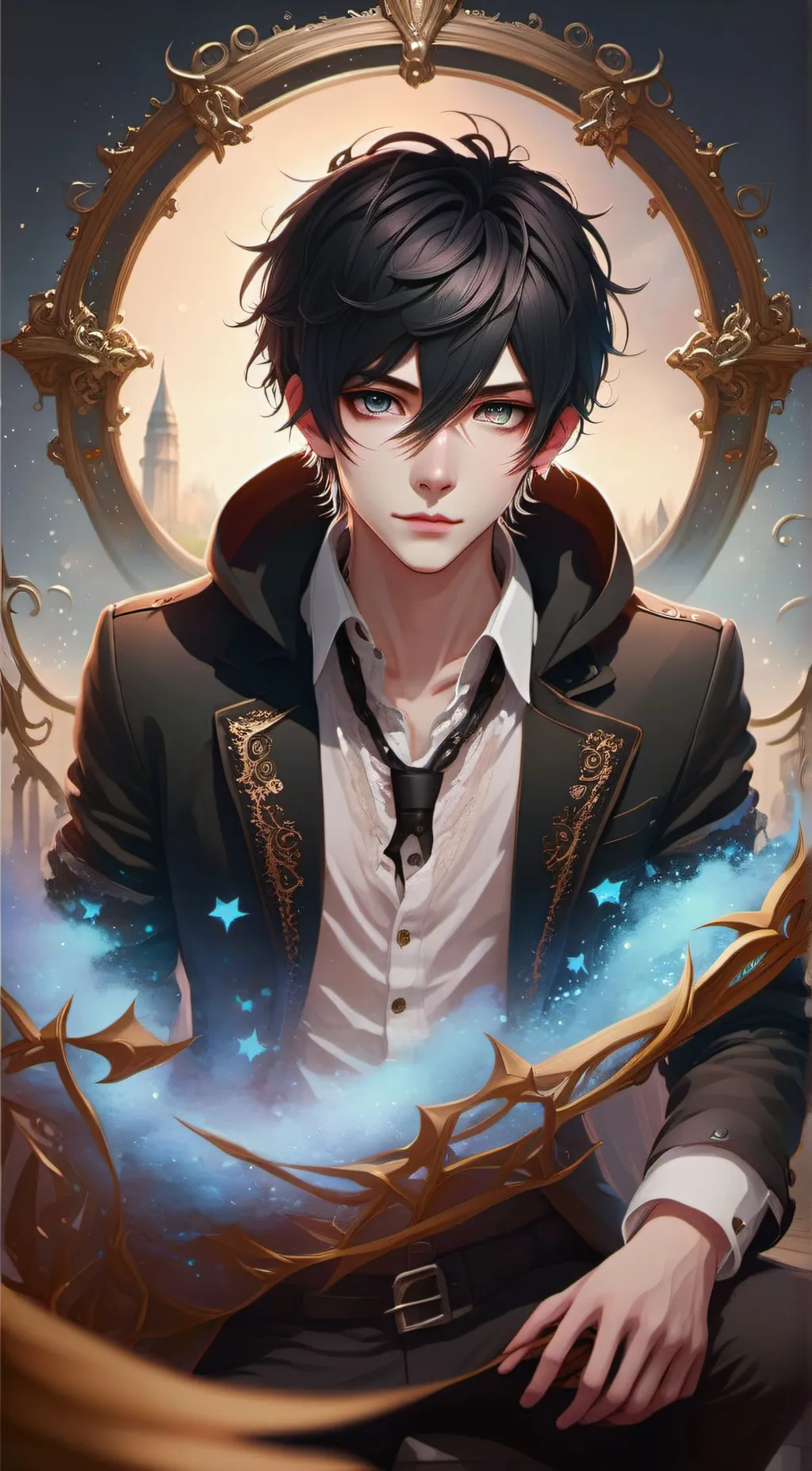 ai character: ×/Noah/× background