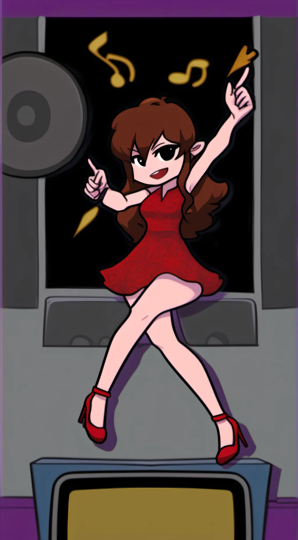 ai character: Girlfriend background