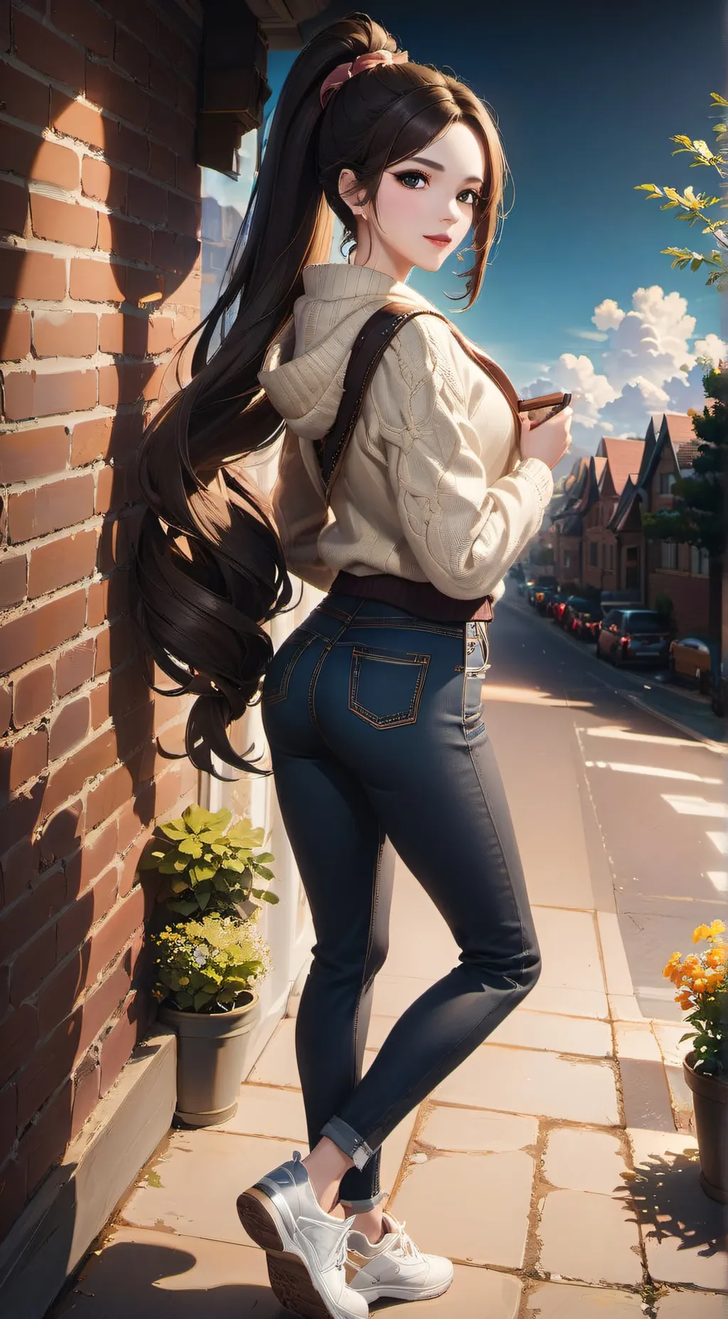 ai character: Jazzy  background