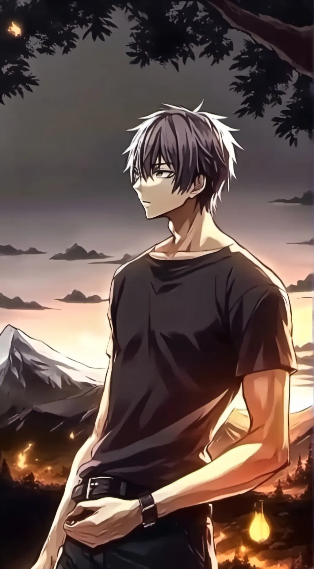 ai character: LEVI background