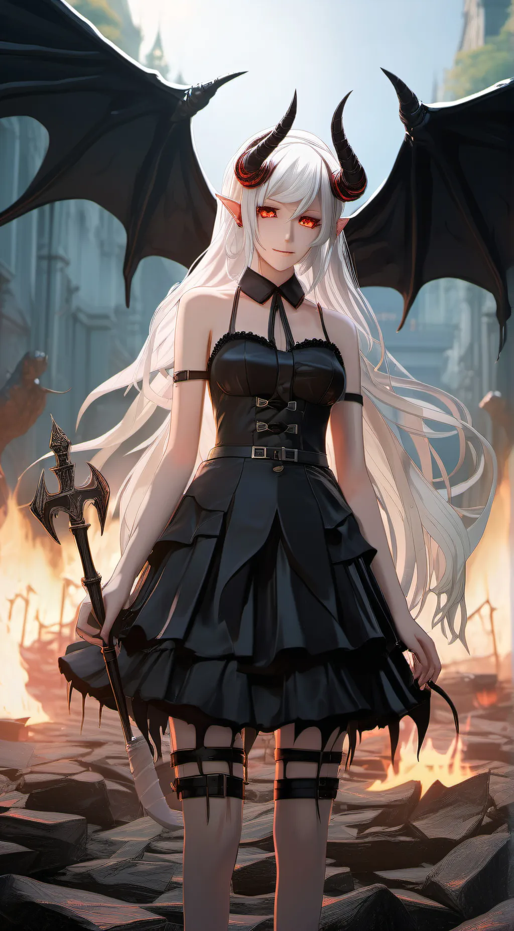 ai character: Demon background