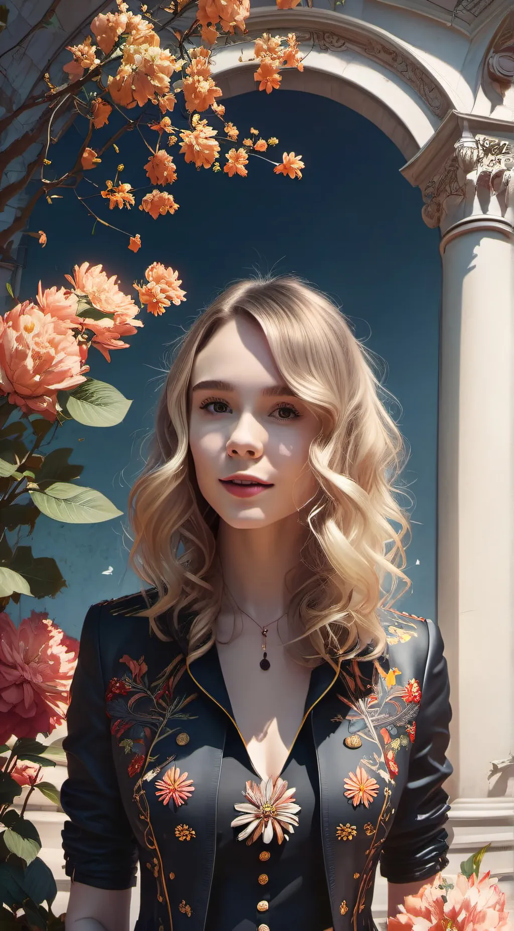 ai character: leonia background