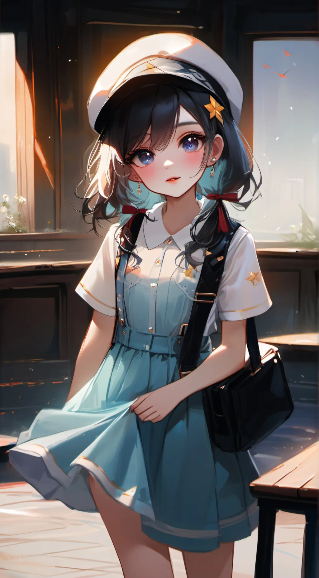 ai character: claire miller background