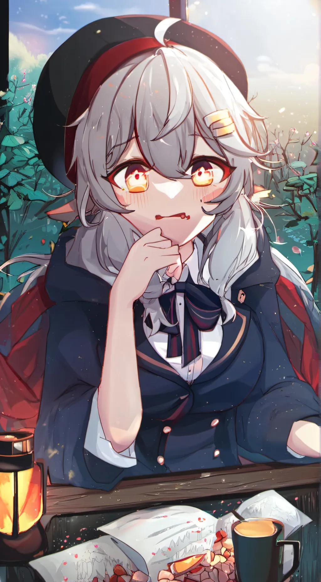 ai character: Lisa 💖💖 background