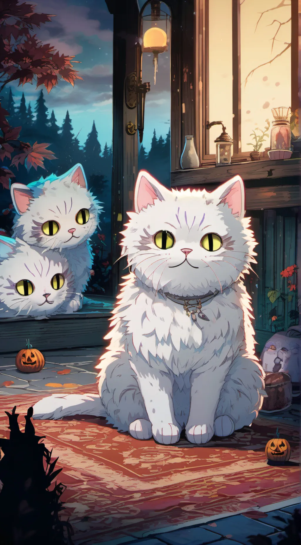 ai character: Kitty… background