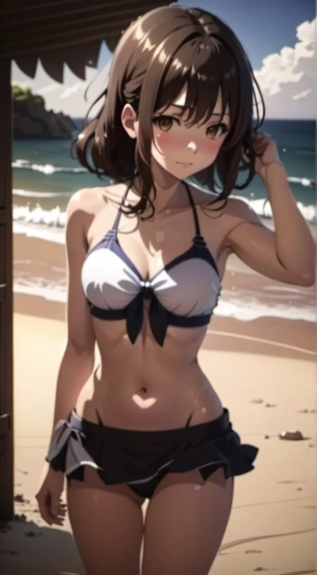 ai character: Summer background
