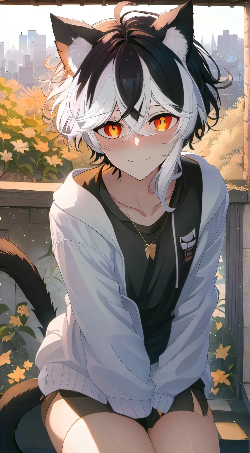 ai character: Akuma background